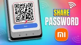 How to Share Wi-Fi Password with QR Code on Xiaomi Phones | Wi-Fi Sharing QR Code