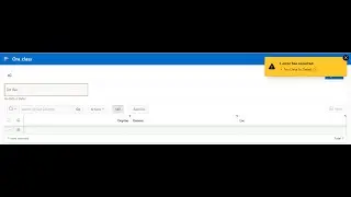 How To Validate Interactive Grid If No Data Found (No Record Found) In Oracle Apex