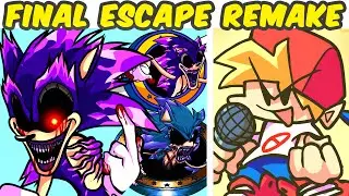 Friday Night Funkin' Boyfriend Escape VS Sonic.EXE Final Escape Charted (FNF MOD/Cover) (Alternate)