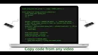 How to copy code from youtube