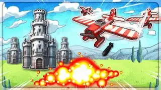 I Upgraded ATTACK PLANES To Destroy Everything in Rogue Tower