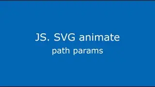 Javascript SVG animation
