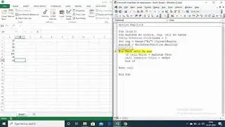 6.3 Excel VBA - Current Region and End Property of Range Object