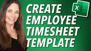 How to Create Employee Timesheet Template in Excel for Payroll - Design a Bi-Weekly Timesheet