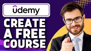 How to Create a FREE Course on Udemy (For E-learning)