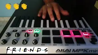 F.R.I.E.N.D.S - Intro Theme | Keyboard Cover & Free FLP