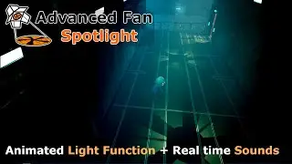 01 - Example1: Blueprint Animated Light Function + Sound options