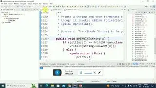 Explain about system out println