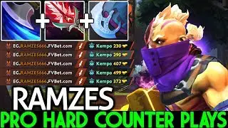 RAMZES [Anti Mage] When Pro Hard Counter Plays WTF Game 7.22 Dota 2