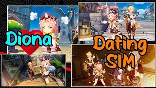 Diona Hangout Event All Endings and Achievements - Genshin Impact