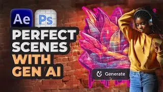 Master VFX with Generative Fill & Motion Tracking | After Effects & Photoshop Tutorial