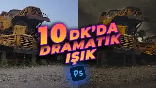 PHOTOSHOP ile DRAMATİK IŞIK EFEKTİ NASIL YAPILIR - PHOTOHOP DERSLERİ
