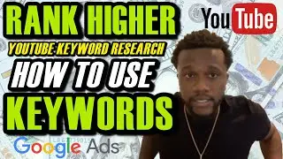 HOW TO USE KEYWORDS ON YOUTUBE: Rank Higher in SEARCH • Google Keyword Planner 🖥