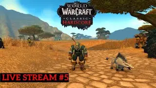 WoW Classic Hardcore Self Found | Hunter Live Stream #5