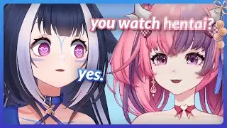 Ironmouse asks Lily about hent🅰️i