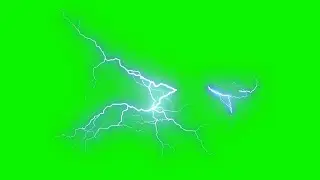 Free Thunder & Lighting green screen effect | 15 types of lighting effects |free download