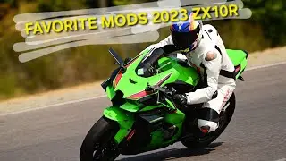 My Top 10 Mods on my 2023 Kawasaki Ninja ZX10R