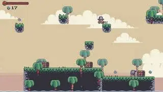 Creating a platformer in Pygame with a camera, collisions, animation states and particle effects