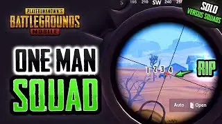 ONE MAN SQUAD - CUSTOM KAR98 FPP RAMPAGE! PUBG Mobile