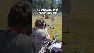 The IV8888 range day is full of cool companies and cool products. Steyr came to play. #iv8888 #guns