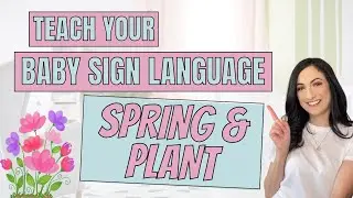 ASL sign for SPRING & PLANT - Teach Your Baby Sign Language!