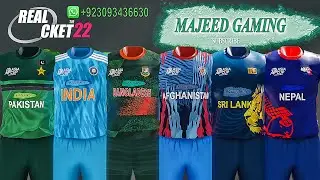 Real Cricket™ 22 New Update Patch Asia Cup Real Jersey Real Logo