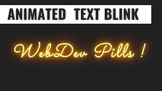 [ HTML | CSS ]  Shining Text Animation Effects Tutorial