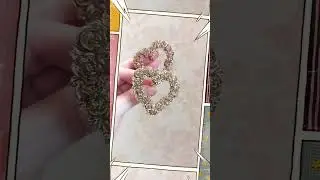 Клипсы массивные сердечки !
