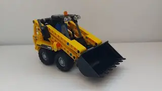 Мини-погрузчик из лего техник/Lego technic skid-steer loader