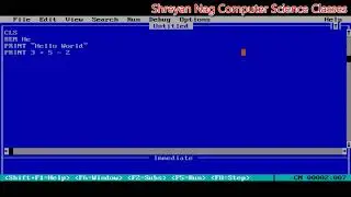 ICSE Class 6 Chapter 9 Introduction to QBASIC Part 1