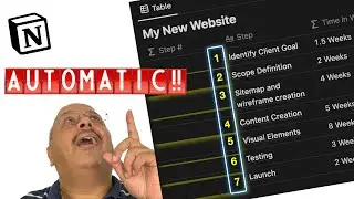 How to Automate Number Sequences within Notion - the Simple Way !!!