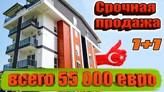 Срочная продажа бюджетных квартир 1+1 в Газипаше. Алания. Турция.04.2024