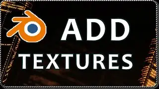 How to ADD TEXTURES to a model in Blender - About UV Mapping
