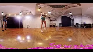 Korean dance group LAYSHA try VR dance dance show