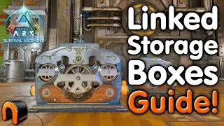 Ark LINKED STORAGE BOX Guide & Mining Tips!