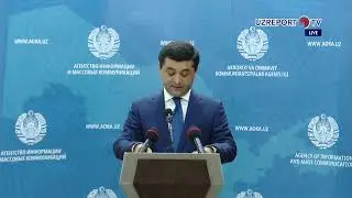 O‘zbekiston Respublikasi Xalq taʼlimi vaziri Baxtiyor Saidov maktab formasi bo‘yicha brifing