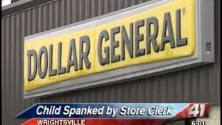 41NBC/WMGT- Child Spanked by Store Clerk- 2.4.13