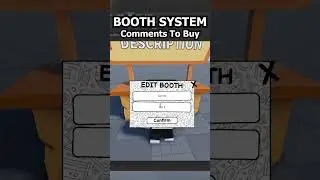 (SALE) BOOTH SYSTEM (Pinned Comment To Buy)