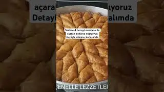 Baklava tarifi 