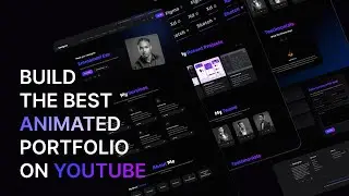 Build the best animated designer portfolio  using NEXTjs + TypeScript + GSAP - Beginners friendly