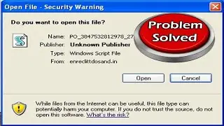 Security Warning| While file from the internal can be useful.