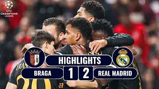 Braga vs Real Madrid | 1-2 | Resumen y Goles | Liga de Campeones