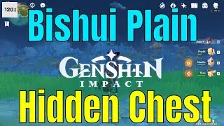 Genshin Impact Bishui Plain Hidden Chest (CHEST MOVED -  Check comments for more info)