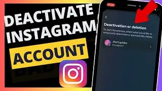 How to deactivate instagram account on phone Verified Guide