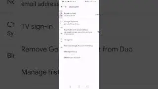 How to change number in google duo! 