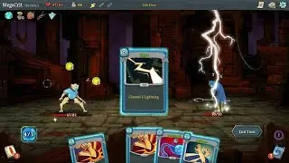 What happens if you play an attack card twice but the targeted enemy dies after its played once?