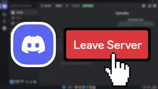 How To Leave A Discord Server (PC)