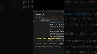 Cool VScode shortcut 😎🔥🔥 