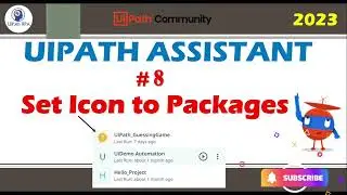 UiPath Assistant #8 - Set Icon to Automation