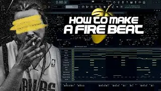 How To Make A Fire Beat [FREE FLP] Tutorial In FL Studio | Piano & Flute Melody